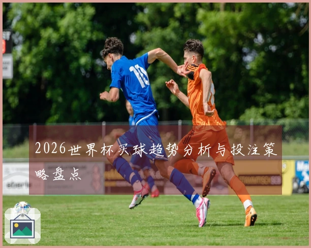 2026世界杯买球趋势分析与投注策略盘点